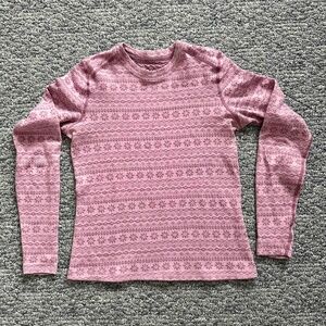 Merino wool thermal base layer long sleeve